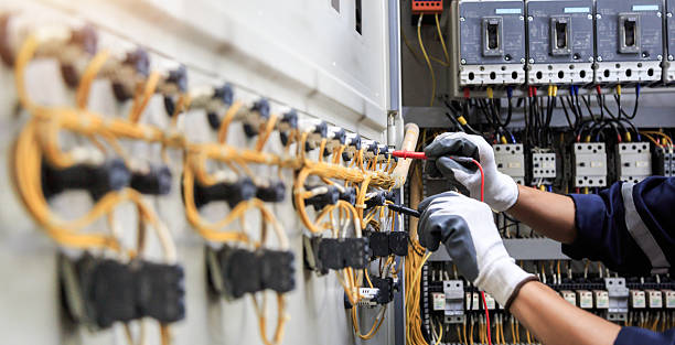 Professional Electrician technician working in Tooele, UT